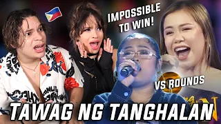 This is just MAD! Waleska & Efra react to Tawag Ng Tanghalan VOICE BATTLES!