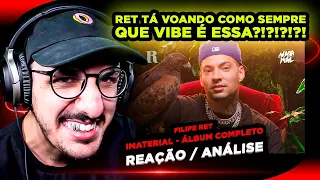 Filipe Ret - Imaterial [Reação/ Análise do ÁLBUM COMPLETO]