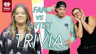 LANY Go Head To Head With Their Biggest Fan! | Fan Vs Artist Trivia