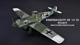 Messerschmitt Bf109 Eduard 1/48. Battle of Britain. Building and Painting