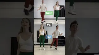 Irish vs. Tap! 💥 #shorts #irishdance #tapdance