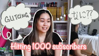 I hit 1000 subscribers 🎉 + get to know me Q&A 🥰💖