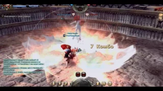 Dragon Nest PvP Страж vs Берсерк