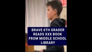 This 6TH GRADER EXPOSED SCHOOL By READING P*RN BOOK ALOUD😯 #shorts