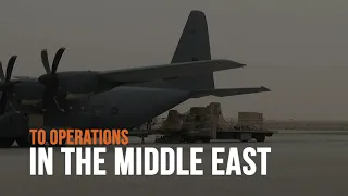 RAAF C-130J maintainers in Middle East Region achieve 50th rotation