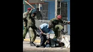 Police brutulize and break the hands of some baringo residents  Who shall we trust?