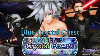 [DFFOO GL] Before changing crystal color | Weekly Crystal Quest (BLUE) Lv.3 - Week 9