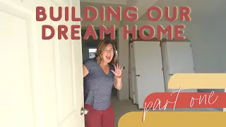 Empty House Tour, Our Layout Plans & Updates | Building our Dream Home | Part 1