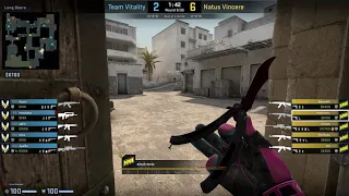 CS:GO POV Demo NaVi Electronic (29/18) vs Vitality (de_dust2)