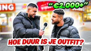 Hoeveel is jouw outfit waard? (Rotterdam) Furkan YT Interview