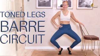 25-Minute Barre Circuit For Toned Legs | Inner & Outer Thigh Workout