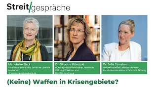 Streitgespräche | (Keine) Waffen in Krisengebiete?