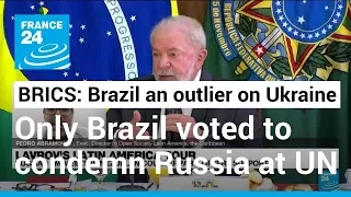 Brazil's delicate balancing act: 'Only BRICS country who voted to condemn Russian invasion at UN'