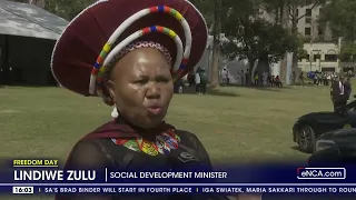 Freedom was never free - Lindiwe Zulu