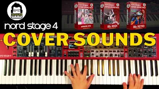 Nord Stage 4 Cover Sound Packs Modern Hits | 80s Rock | 80s Retro | 48 Song Titles, 56 NS4 Programs