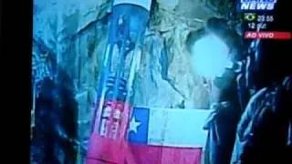 RESGATE DO PRIMEIRO MINEIRO NO CHILE -PARTE 1 / RESCUE OF THE FIRST MINER IN CHILE - PART  1