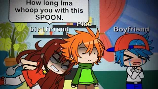 Pico Makes Boyfriend Cry || Friday Night Funkin (Gacha Life) - Read Description