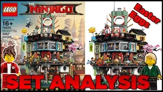 LEGO Ninjago Movie: 70620 Ninjago City Analysis! Set Secrets! Easter Eggs!