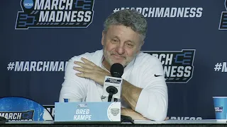 Oakland postgame press conference addresses March Madness upset vs. Kentucky
