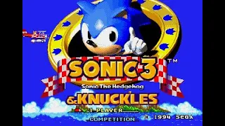 HD Walkthrough - Genesis - Sonic 3 & Knuckles | Knuckles Story - All Emeralds