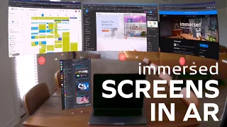 Immersed on the Quest Pro in AR & VR!