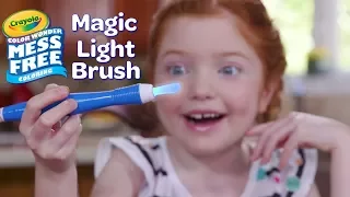 NEW Crayola Color Wonder Magic Light Brush || Crayola Product Demo