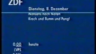 Sendeschluss ARD 8.12.1987
