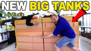 BIG SPECIAL Tanks Arrive In The MD Studio! (Amazing Projects)
