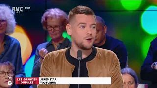 "Les Grandes Gueules" de RMC: Jeremstar était l'invité du "Grand Oral" (partie 1)