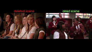 Imagine (Deleted Scenes Comparision) — Glee 10 Years