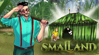 ПОСТРОИЛИ НАШУ ПЕРВУЮ БАЗУ! ВЫЖИВАНИЕ В SMALLAND #2