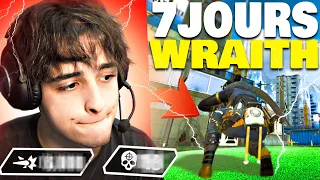 J'AI JOUE WRAITH TOUS LES JOURS PENDANT 1 SEMAINE 🥱 (FUGU APEX LEGENDS GAMPELAY)