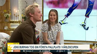 Skidstjärnornas supersäsong: ”Vi finner en tjusning i att plåga oss” - Nyhetsmorgon (TV4)