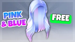 PINK & BLUE FREE HAIR ROBLOX