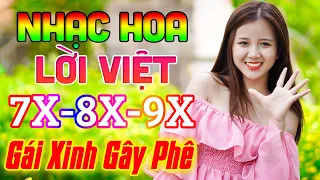 LK Nhạc Hoa Lời Việt Remix Tuấn Chung Gái Xinh Gây Phê | Nhạc Trẻ Xưa 7X 8X 9X Bass Căng Đét