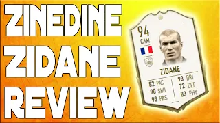 Zinedine Zidane Player Review FIFA 21