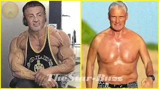 Sylvester Stallone Vs Dolph Lundgren Body Transformation 2019 In Real Life and Age - Then and Now