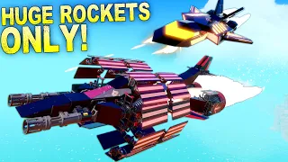 What if Giant Space Rockets Were The ONLY CONTROLS?