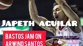 Japeth Aguilar Posterized Arwind Santos (Kuwentong PBA)