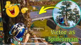 Victor as Spiderman 😜 King Camper of Livik 😂 || Don't Miss The End ||