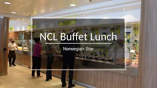 NCL Buffet Lunch Food (Norwegian Star)