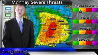 Severe Weather Outbreak for Central US Underway : Apr 25, 2014