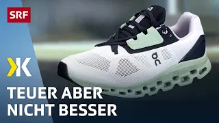 Laufschuhe im Test: Hält das Material von On, Adidas, Nike & Co.? | 2022 | Kassensturz | SRF