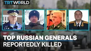 Russia-Ukraine conflict: Top Russian generals reportedly killed