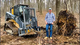 WICKED TREE PULLER RIPS TREES OUT OF THE GROUND. ROOTS & ALL! 🤩