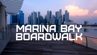 VIRTUAL RUN [4K] - Boardwalk @ Marina Bay (Singapore)