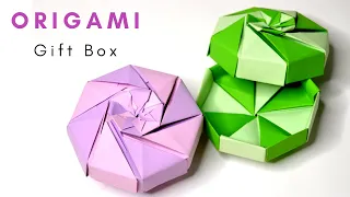 How to Make Origami Hexagonal Gift Box | DIY Tutorial