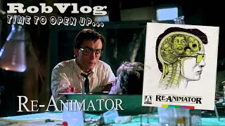 Unboxing the limited edition blu-ray of Re-Animator from Arrow Video