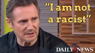 Liam Neeson: 'Primal urge' led him down dark path, but 'I am not racist'