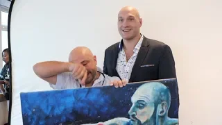 'YOU LOOK LIKE YOU NEED IT' - TYSON FURY SHOWS HIS SENSITIVE SIDE AS HE CONSOLES VERY EMOTIONAL FAN